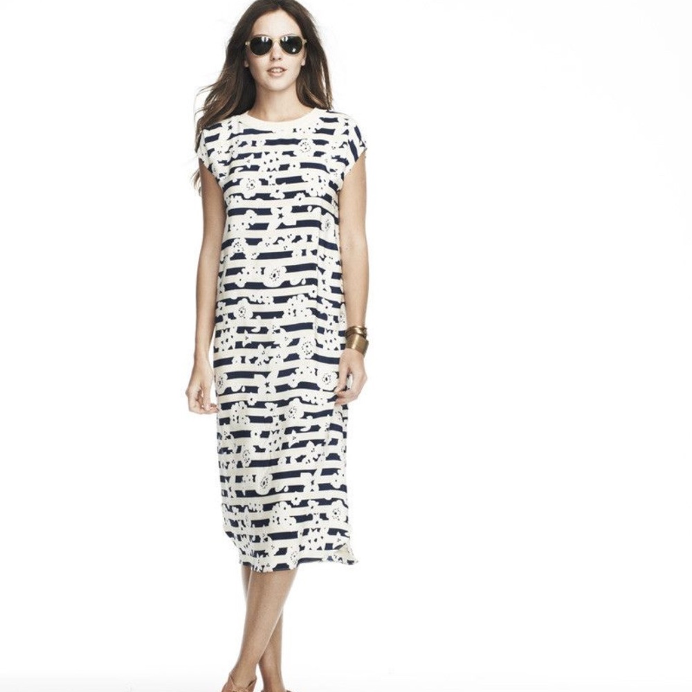 Lauren Moffatt size 4 midi silk dress